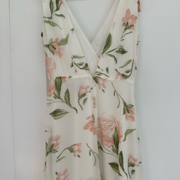 Lulus White Floral Print Maxi Dress - Picture 8 of 16